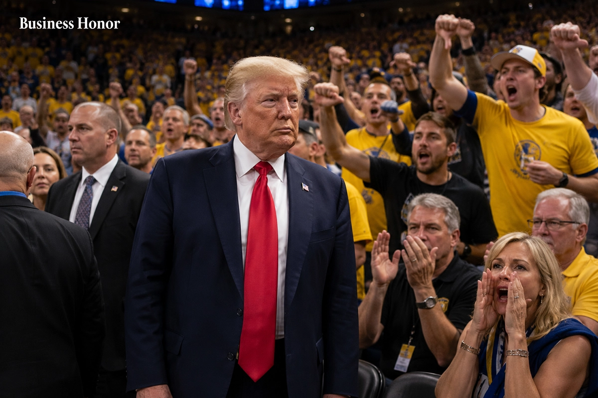 Donald Trump Faces Boos at NBA Finals